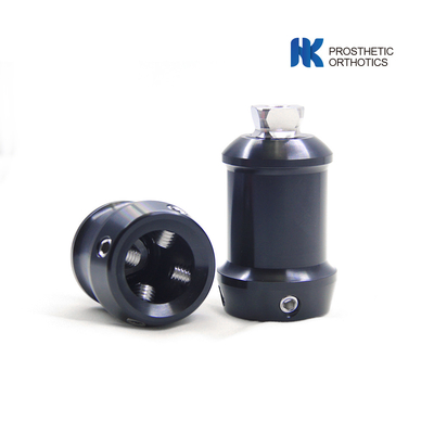Aluminium 7075 Lower Limb Prosthetic Components Double Head Adaptor Pyramidal
