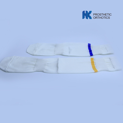 Orthotic Glass Fiber Socks For Carbon Fiber Foot Low Waist White Color