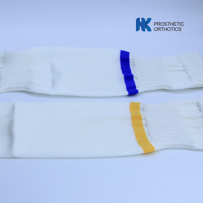 Orthotic Glass Fiber Socks For Carbon Fiber Foot Low Waist White Color