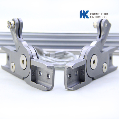 Swiss Lock Knee Joint For Orthoses Aluminum 7075 Width 19mm Cable Controlled
