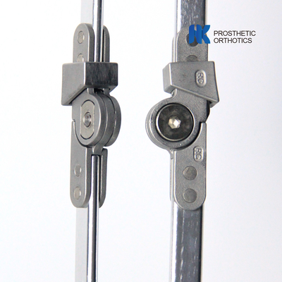 Pediatric Orthoses Knee Joints Drop Lock Knee Joint Aluminum For Child 13mm