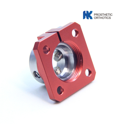 Aluminum 4 Hole Pediatric Pyramid Receiver Socket Adaptor Rotatable And Adjustable