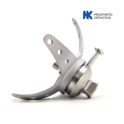 220LBS 3 Prong Stainless Steel Prosthetic Shuttle Lock With Pyramid