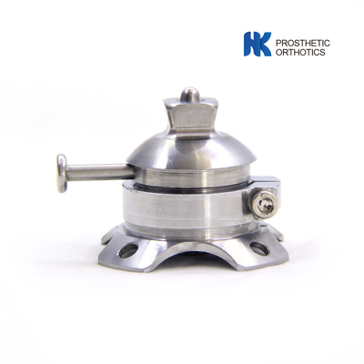Four Anchor Stainless Steel Prosthetic Shuttle Lock With Pyramid Adapter For Below Knee Using