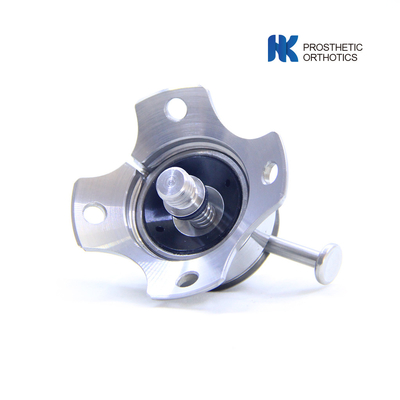 Four Anchor Stainless Steel Prosthetic Shuttle Lock With Pyramid Adapter For Below Knee Using