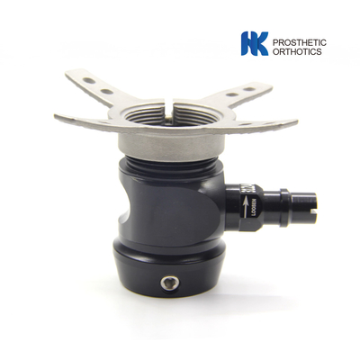 Reinforced Aluminum Prosthetic Shuttle Lock With Pyramid Receiver Short Pin