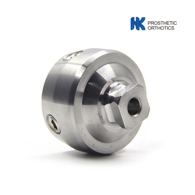 Stainless Steel Prosthetic Components Pediatric Pyramid To Adult Receiver Adaptor