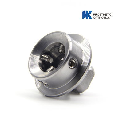 Stainless Steel Prosthetic Components Adult Pyramid To Pediatric Receiver Adaptor