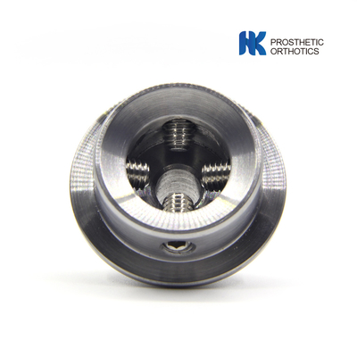 Stainless Steel Prosthetic Components Adult Pyramid To Pediatric Receiver Adaptor