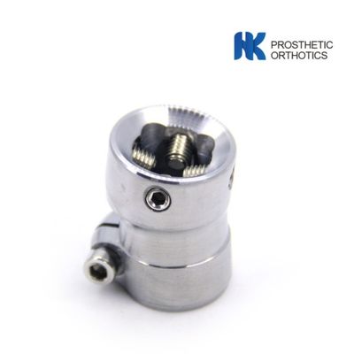 Stainless Steel Pediatric Prosthetic Tube Clamp Adaptor 10° Tilt