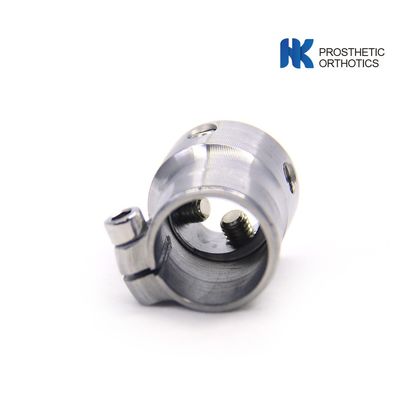 Stainless Steel Pediatric Prosthetic Tube Clamp Adaptor 10° Tilt
