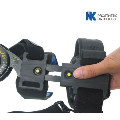 One Size Black Hinged ROM Elbow Brace With Sling