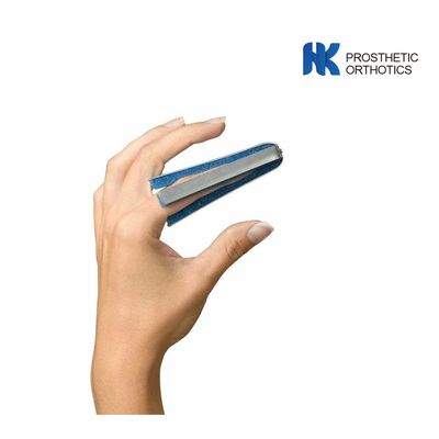 Bendable Padded Orthotic Brace , Four Prong Finger Splint