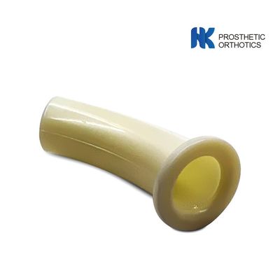 Red Rubber Prosthetic Accessories , Plastic Valve For Flexible Socket