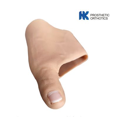 ISO 13485 Prosthetic Gloves Silicone , Cosmetic Fingers