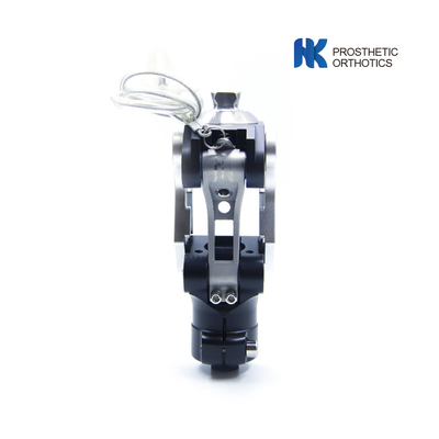 Manual Lock Four Bar Prosthetic Knee Joint 275Lbs Pyramidal Connection