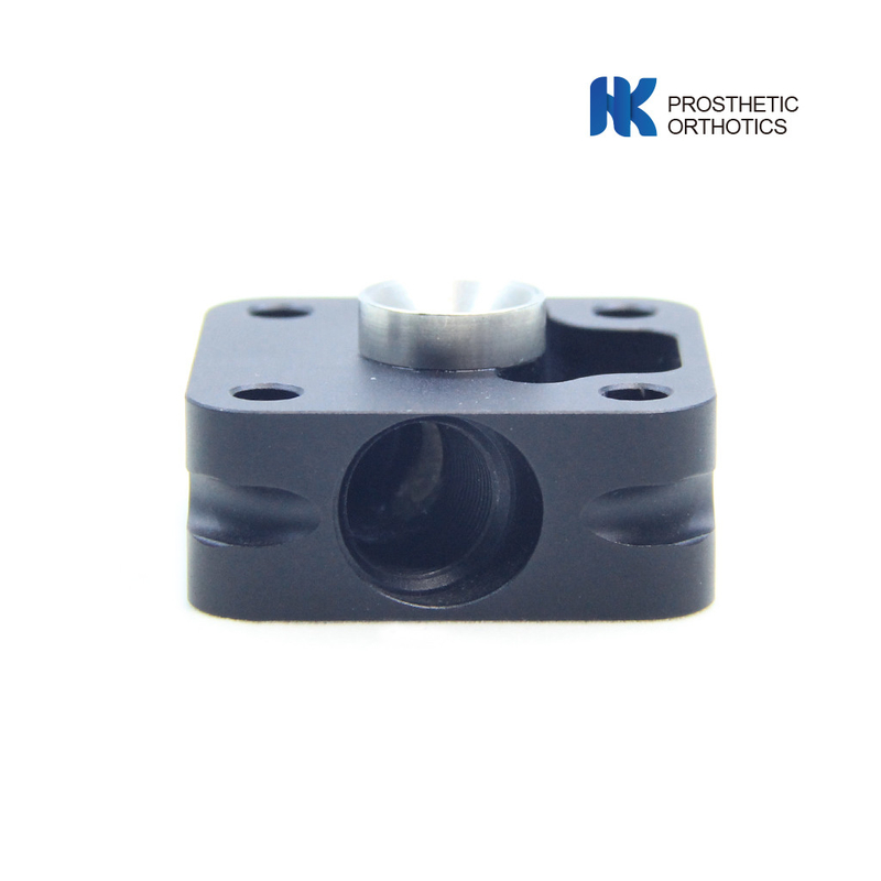 CE Certified Aluminum Prosthetic Shuttle Lock 4 Hole Housing Connection