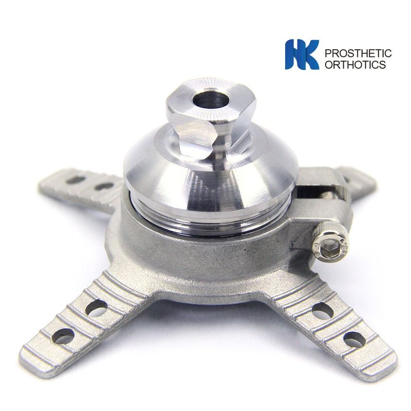 Pyramidal Titanium GR5 Four Anchor Socket Adapter