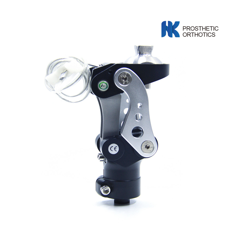 Manual Lock Four Bar Prosthetic Knee Joint 275Lbs Pyramidal Connection