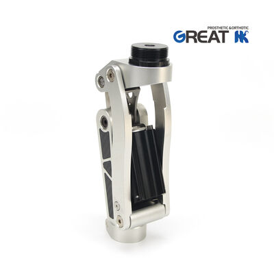 प्रोस्थेटिक ज्यामितीय लॉक M36 थ्रेडेड कनेक्टर के साथ वायवीय घुटने के जोड़