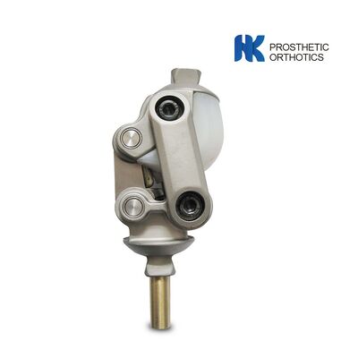 चार बार लिंकिंग स्टेनलेस स्टील प्रोस्थेटिक घुटने के जोड़, प्रोस्थेटिक स्वयं लॉक घुटने के जोड़